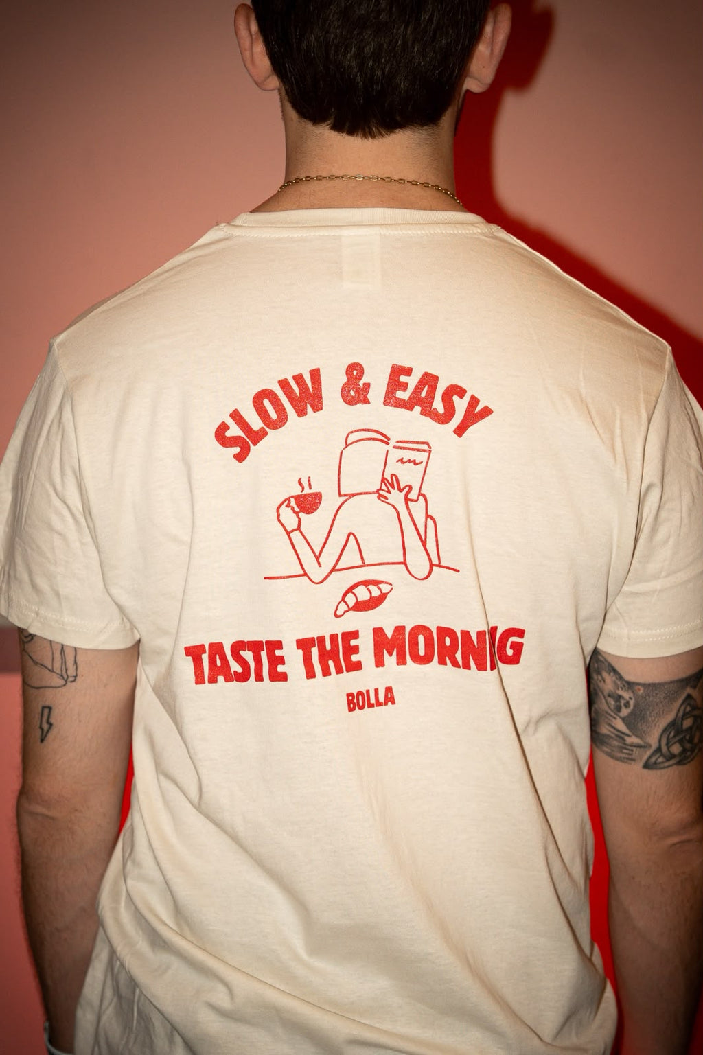 T-Shirt Slow & Easy - Rossa