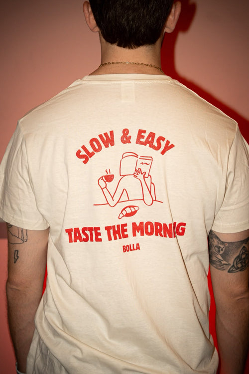 T-Shirt Slow & Easy - Rossa